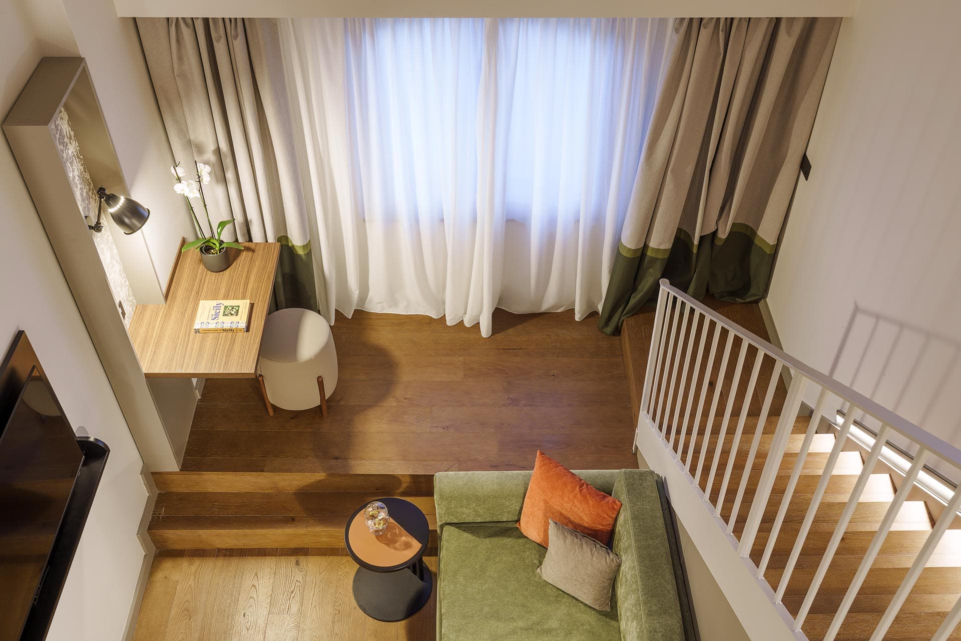 Camera Duplex con letto king size